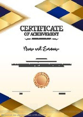 file corel cdr mau giay chung nhan certificates 0646