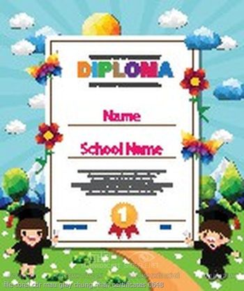 file corel cdr mau giay chung nhan certificates 0648