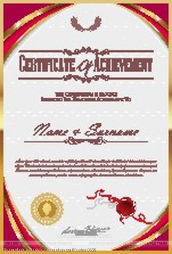 file corel cdr mau giay chung nhan certificates 0650