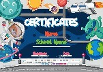 file corel cdr mau giay chung nhan certificates 0682