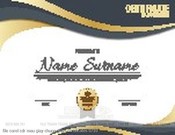 file corel cdr mau giay chung nhan certificates 0710