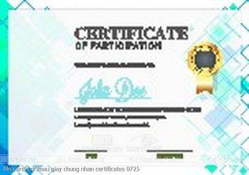 file corel cdr mau giay chung nhan certificates 0725