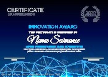 file corel cdr mau giay chung nhan certificates 0861