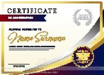 file corel cdr mau giay chung nhan certificates 0867