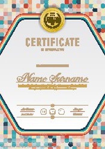 file corel cdr mau giay chung nhan certificates 0898