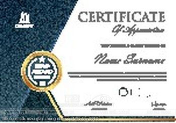 file corel cdr mau giay chung nhan certificates 0913