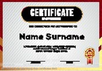file corel cdr mau giay chung nhan certificates 0945