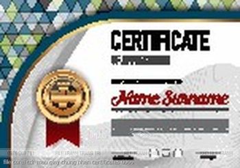 file corel cdr mau giay chung nhan certificates 0969