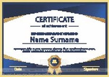 file corel cdr mau giay chung nhan certificates 1012