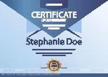 file corel cdr mau giay chung nhan certificates 1041