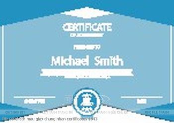 file corel cdr mau giay chung nhan certificates 1043