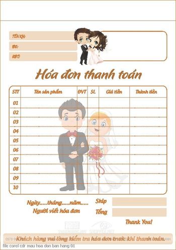 file corel cdr mau hoa don ban hang 01