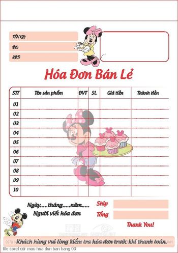 file corel cdr mau hoa don ban hang 03