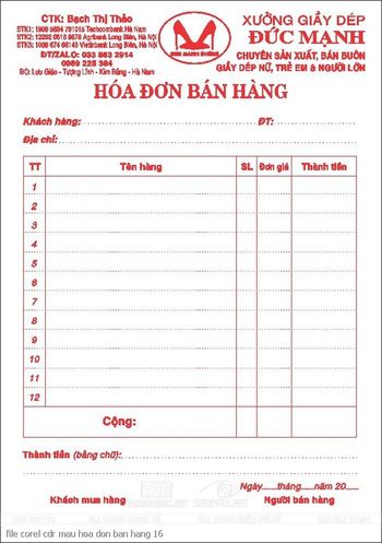 file corel cdr mau hoa don ban hang 16