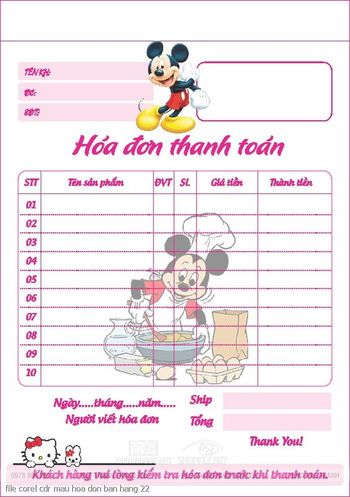 file corel cdr mau hoa don ban hang 22