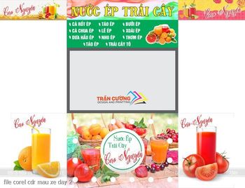 file corel cdr mau xe day 2