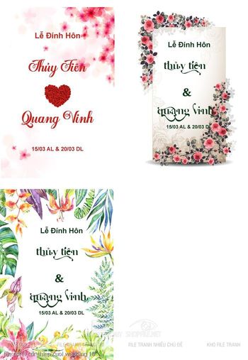 file corel cdr thiep cuoi wedding 10