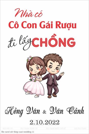file corel cdr thiep cuoi wedding 11