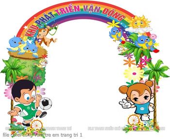 file corel cong vom tre em trang tri 1