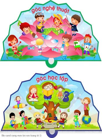 file corel cong vom tre em trang tri 3