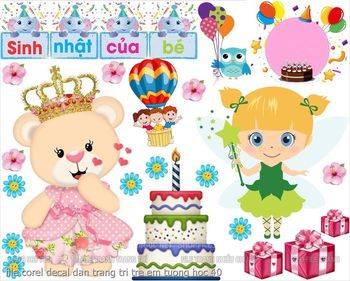 file corel decal dan trang tri tre em tuong hoc 40