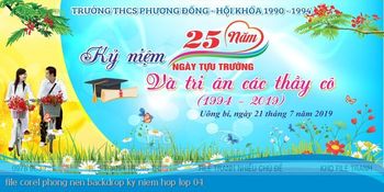 file corel phong nen backdrop ky niem hop lop 04