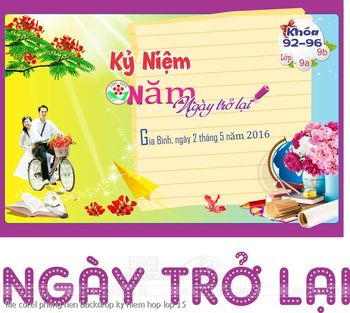 file corel phong nen backdrop ky niem hop lop 15