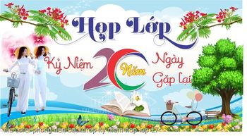 file corel phong nen backdrop ky niem hop lop 17