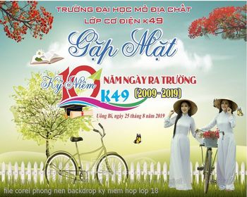 file corel phong nen backdrop ky niem hop lop 18