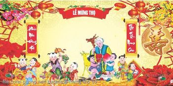 file corel phong nen backdrop mung tho 09