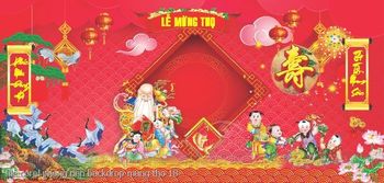 file corel phong nen backdrop mung tho 18