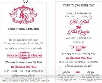 file corel vector thiep moi thiep cuoi dep 006