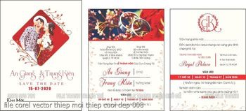 file corel vector thiep moi thiep cuoi dep 008