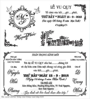 file corel vector thiep moi thiep cuoi dep 034