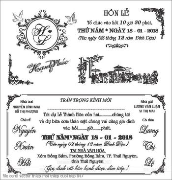 file corel vector thiep moi thiep cuoi dep 047