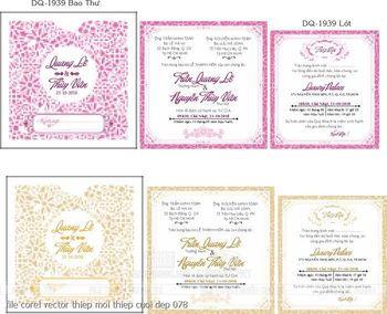 file corel vector thiep moi thiep cuoi dep 078