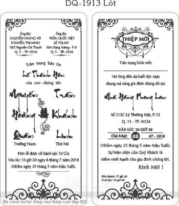 file corel vector thiep moi thiep cuoi dep 095