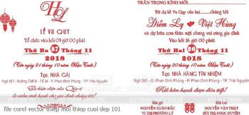 file corel vector thiep moi thiep cuoi dep 101