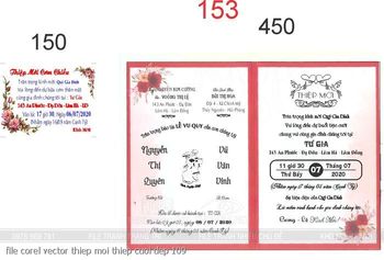 file corel vector thiep moi thiep cuoi dep 109