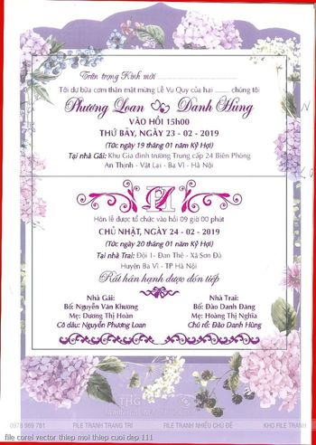 file corel vector thiep moi thiep cuoi dep 111