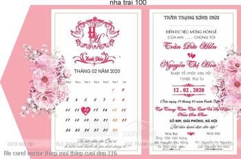 file corel vector thiep moi thiep cuoi dep 116