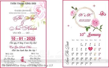 file corel vector thiep moi thiep cuoi dep 117