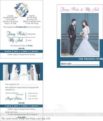 file corel vector thiep moi thiep cuoi dep 119