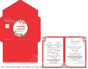 file corel vector thiep moi thiep cuoi dep 120