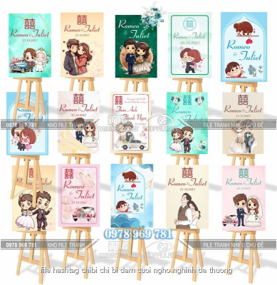 file hashtag chibi chi bi dam cuoi ngho nghinh de thuong