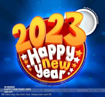 file hieu ung chu text chuc mung nam moi 08