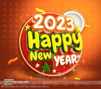 file hieu ung chu text chuc mung nam moi 11