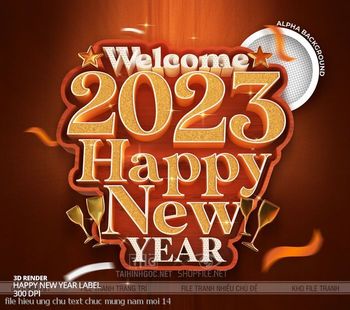 file hieu ung chu text chuc mung nam moi 14