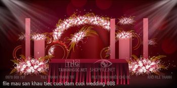 file mau san khau tiec cuoi dam cuoi wedding 088