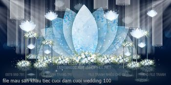 file mau san khau tiec cuoi dam cuoi wedding 100